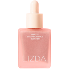 Жидкие румяна 02 персиковый Lizda Nudy Peach Zero Fit Color Capsule Blusher 10 мл