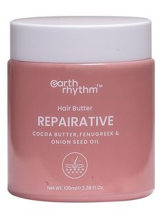 Твердое масло для роста волос Earth Rhythm Repairative Hair Butter 100мл