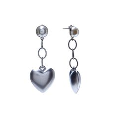 Серьги из бижутерного сплава с акрилом Moon Paris MR-20.01-004