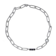Колье из бижутерного сплава с культивированным жемчугом 46 см Moon Paris MR-23.02-0252
