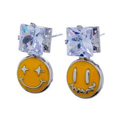 Серьги из бижутерного сплава с swarovski Moon Paris MK-23.03-005