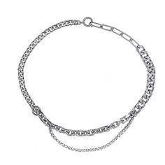 Колье из бижутерного сплава с swarovski 46 см Moon Paris MR-23.02-035