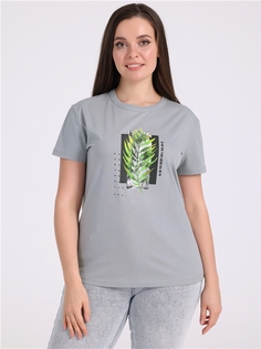 Футболка женская Апрель 1ЖДФК4261001 серая 116/164