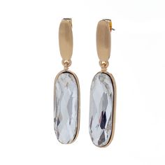 Серьги из бижутерного сплава с swarovski Moon Paris MRQ-23.04-029