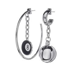 Серьги из бижутерного сплава с искусственным жемчугом Moon Paris MR-23.02-006