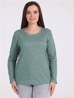 Лонгслив женский Апрель 1ЖДЛД4130001н зеленый 104/164