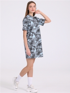 Платье женское Апрель 1ЖПК4263804н голубое 84-92/164