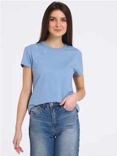Футболка женская Апрель 1ЖДФК4250001 голубая 92/164