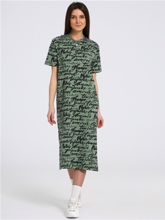 Платье женское Апрель 1ЖПК3884804н хаки 96/164