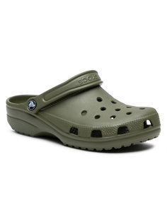 Шлепанцы мужские Crocs Classic 10001 зеленые 37.5 EU