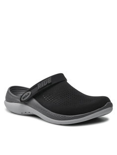 Шлепанцы мужские Crocs Literide 360 Clog 206708 черные 36.5 EU