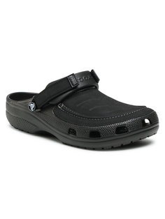 Шлепанцы мужские Crocs Yukon Vista II Clog M 207142 черные 39.5 EU