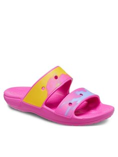 Шлепанцы мужские Crocs Classic Ombre Sandal 208282 розовые 42-43 EU