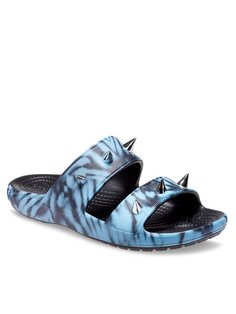 Шлепанцы мужские Crocs Classic Rebel Sanda 208338 разноцветные 43-44 EU