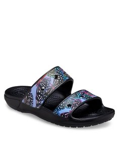 Шлепанцы женские Crocs Classic Butterfly Sandal 208246 черные 41-42 EU