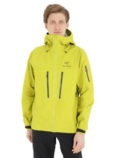 Ветровка мужская Arcteryx Alpha Sv Jacket Mens желтая M Arcteryx