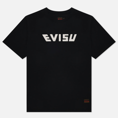 Мужская футболка Evisu Printed Evisu & Seawave Koi Daicock чёрный, Размер S