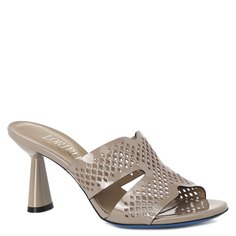 Шлепанцы женские Loriblu R8YD11 коричневые 39 EU