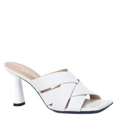 Шлепанцы женские Loriblu B8YC32 белые 37 EU