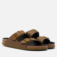 Мужские сандалии Birkenstock Arizona Birko-Flor оливковый, размер 41 EU