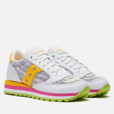 Женские кроссовки Saucony Jazz Triple Zebra белый, размер 41 EU