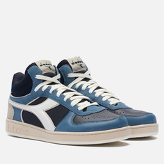 Кроссовки Diadora Magic Basket Demi Earth синий, размер 40.5 EU