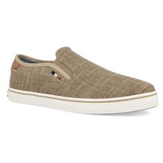 Слипоны мужские Wrangler Calypso Slip On WM31031-025 бежевые 44 EU