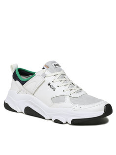 Кроссовки мужские BOSS 50493205 белые 42 EU