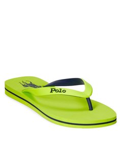 Шлепанцы мужские Polo Ralph Lauren Bolt 816892949004 желтые 40 EU