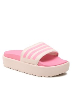 Шлепанцы женские Adidas Adilette Platform Slides HP9409 розовые 42 EU