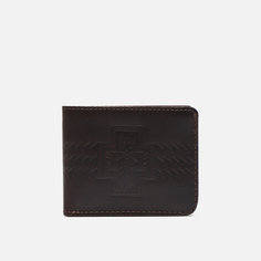 Кошелек Pendleton Leather Embossed Bifold коричневый, Размер ONE SIZE