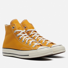 Кеды Converse Chuck 70 High жёлтый, размер 38 EU