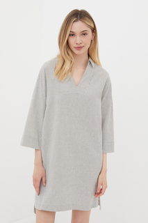 Платье женское Finn Flare FSC110219 серое M