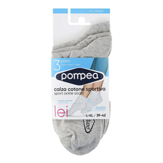 Комплект носков женских Pompea серых 39-42