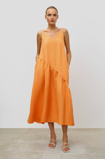 Платье женское Baon B4623002 оранжевое S