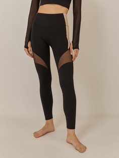 Спортивные леггинсы женские Infinity Lingerie 31204480011 черные S/M