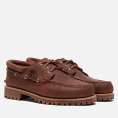 Мужские ботинки Timberland Authentics 3 Eye Classic коричневый, размер 44.5 EU