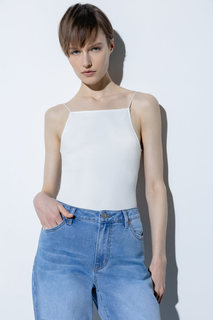 Боди женское Incity 1.1.1.22.01.03.01490 белое XS