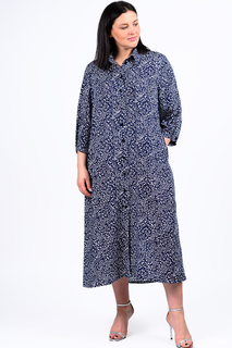 Платье женское SVESTA R1153 синее 56 RU