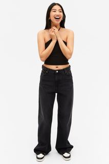 Джинсы женские Monki 1085937001 черные 33 (доставка из-за рубежа)