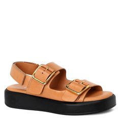 Сандалии женские Loriblu 303D64 коричневые 37 EU