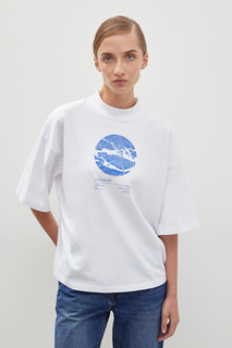 Футболка женская Finn Flare FBD110217 белая M