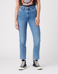 Джинсы женские Wrangler WALKER DIRTY GIRL синие 32/34