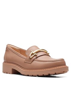 Лоферы женские Clarks Orinoco2 Edge 26170362 коричневые 39.5 EU