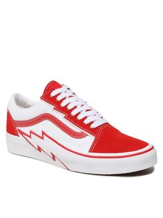 Кеды мужские Vans Old Skool Bolt VN0009Q56RT1 красные 44.5 EU