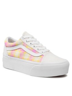 Кеды женские Vans Old Skool Stac VN0A7Q5MGBX1 желтые 40 EU