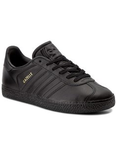 Кеды женские Adidas Gazelle J BY9146 черные 36 2/3 EU