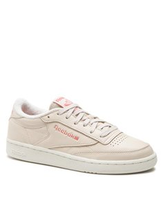 Кеды женские Reebok Club C 85 GX2766 бежевые 35 1/2 EU