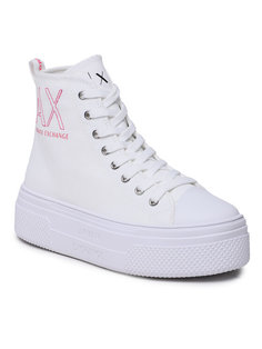 Кеды женские Armani Exchange XDZ026 XV695 S606 белые 40 EU