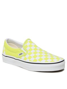 Слипоны женские Vans Classic Slip-O VN0A7Q5DZUD1 зеленые 41 EU